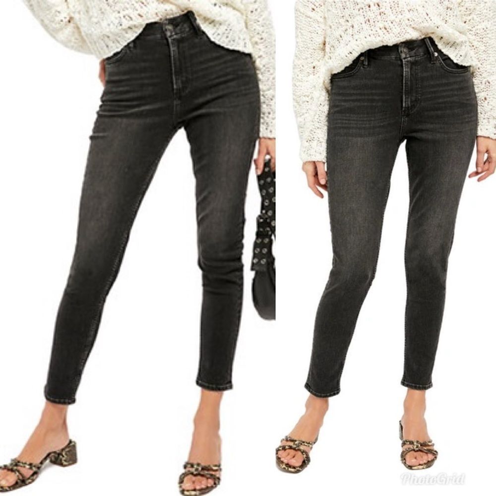 Revolve FREE PEOPLE Montana Skinny Jeans In Milkyway